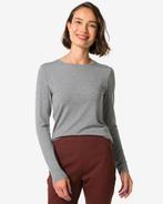 HEMA Dames themo t-shirt ronde hals grijs, Verzenden, Nieuw