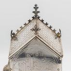 Neogotische Custode - Zilver - 1850-1900, Antiek en Kunst