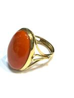 Ring - 14 karaat Roségoud Koraal - De Grote Oceaan, Nieuw