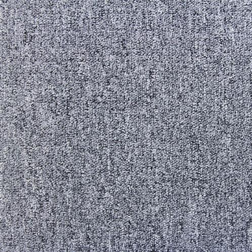 40 x Tapijttegels - Kleur: Platina Grijs - 50x50cm 5m2, Huis en Inrichting, Stoffering | Tapijten en Kleden, Verzenden