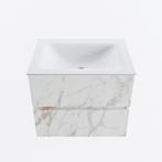 MONDIAZ VICA 60cm badmeubel onderkast Carrara 2 lades., Ophalen of Verzenden, Nieuw, Bad