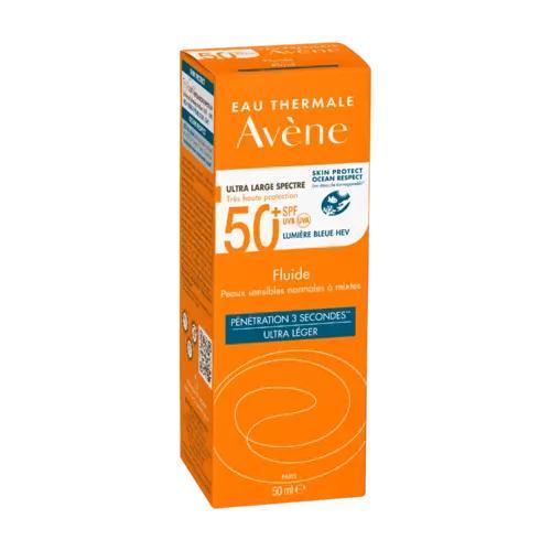 Eau Thermale Avène Fluïde SPF50 (Zonnebrand), Sieraden, Tassen en Uiterlijk, Uiterlijk | Lichaamsverzorging, Nieuw, Verzenden