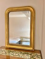 Antieke spiegel 105x77cm, Antiek en Kunst, Ophalen of Verzenden