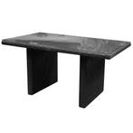 Ibiza premium lounge-diningtafel 140x80xH70 cm antraciet, Tuin en Terras, Ophalen of Verzenden, Nieuw, Wicker