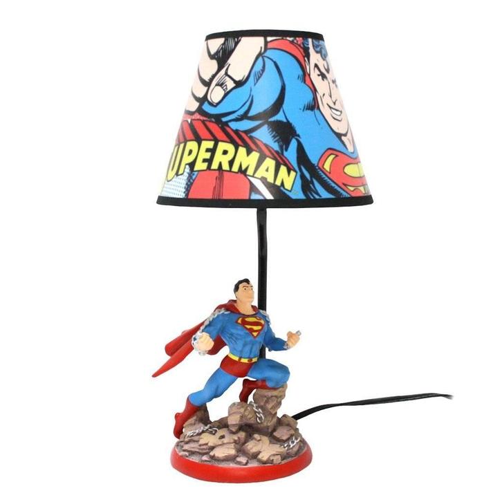 Superman Statue Lamp, Verzamelen, Film en Tv, Nieuw, Ophalen of Verzenden