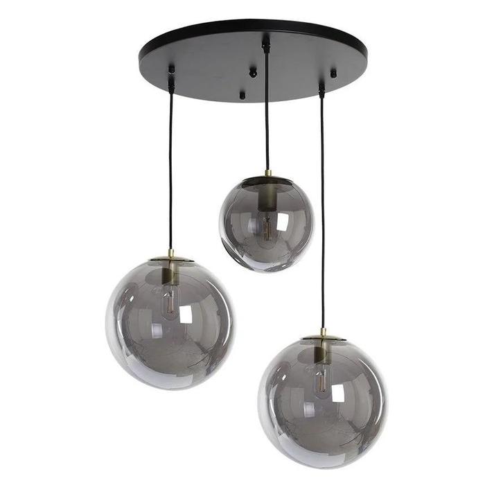 Hanglamp Rivas-Vaciamadrid, smoke, dimbaar, Zakelijke goederen, Kantoor en Winkelinrichting | Kantoormeubilair en Inrichting, Ophalen of Verzenden