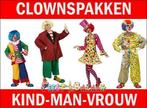 Clownspak Clownskleding Clown kostuum Pak Man Vrouw Kind, Ophalen of Verzenden, Nieuw, Overige thema's, Kleding