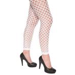 Legging met gaten wit, Verzenden, Nieuw, Feestartikel