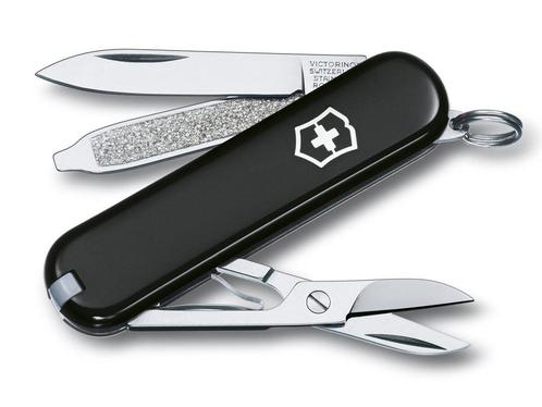 Victorinox Classic SD Zwart Zakmes 7 functies, Huis en Inrichting, Keuken | Keukenbenodigdheden