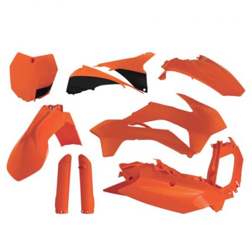 Acerbis plastic kit Oranje KTM SX 125/150 2015 & SX 250 2015, Motoren, Onderdelen | Overige, Nieuw, Verzenden