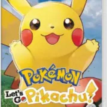 Pokemon Lets Go Pikachu - Losse Switch Game beschikbaar voor biedingen