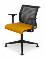 Steelcase Think vergaderstoel, zwart-okergeel, Huis en Inrichting, Stoelen, Ophalen of Verzenden, Nieuw