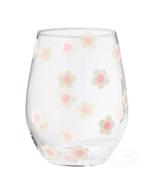 HEMA Drinkglas 550ml bloem wit van €4.79 voor €3.5 sale, Verzamelen, Glas en Borrelglaasjes, Verzenden, Nieuw