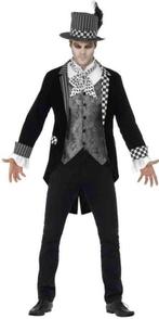 Dark Hatter Halloween Heren Kostuum - Maat L, Ophalen of Verzenden, Zo goed als nieuw
