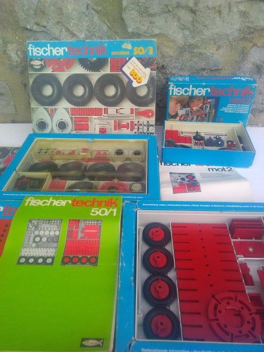 Fischertechnik - Speelgoed Trois boîte de construction -, Antiek en Kunst, Antiek | Overige Antiek