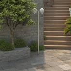 vidaXL Tuinlantaarn met 2 peertjes 220 cm, Tuin en Terras, Verzenden, Nieuw