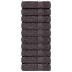 vidaXL Badhanddoeken 10 st 100x150 cm 360 g/m² 100% katoen, Huis en Inrichting, Badkamer | Badtextiel en Accessoires, Verzenden