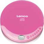Discman - CD Speler - MP3 Speler - Anti Shock - Roze - Lenco, Audio, Tv en Foto, Mp3-spelers | Overige merken, Verzenden, Zo goed als nieuw