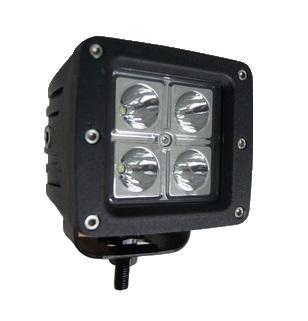Robuuste verstraler - 4x LED - 12/24V - IP67 / 1080 lumen, Auto diversen, Tuning en Styling, Ophalen of Verzenden