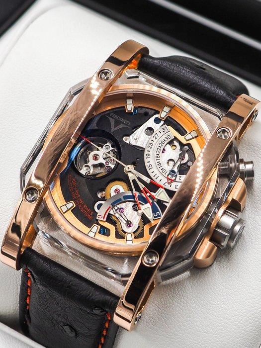 Visconti - nr. 38 of 38 - Zonder Minimumprijs - * 18kt Gold, Sieraden, Tassen en Uiterlijk, Horloges | Heren