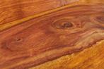 Massieve wandplank MAKASSAR 140cm bruin sheeshamhout, Huis en Inrichting, Woonaccessoires | Wandplanken en Boekenplanken, Ophalen of Verzenden