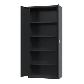 Nieuwe archiefkast - 180x80x38cm - roldeurkast - zwart beschikbaar voor biedingen