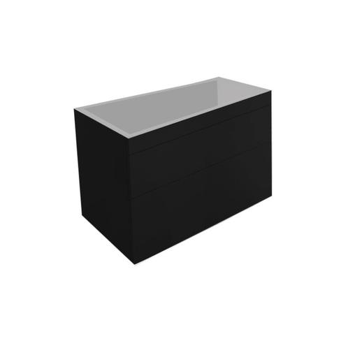 Onderkast Best Design Beauty Greeploos 78 cm Mat Zwart, Doe-het-zelf en Verbouw, Sanitair, Bad, Nieuw, Ophalen of Verzenden