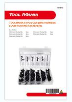 TM 54 Delige Assortiment bekleding clips voor KABELBOOM, Verzenden, Nieuw