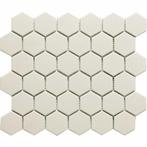 Mozaïektegel The Mosaic Factory London Hexagon 51x59 mm Wit, Nieuw, Ophalen of Verzenden