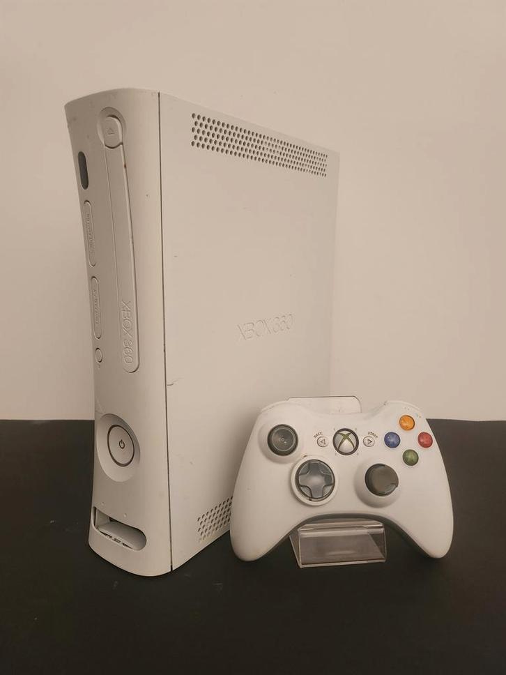Xbox 360 Wit Pro 4gb + Orginele Controller, Spelcomputers en Games, Spelcomputers | Xbox 360, Ophalen of Verzenden