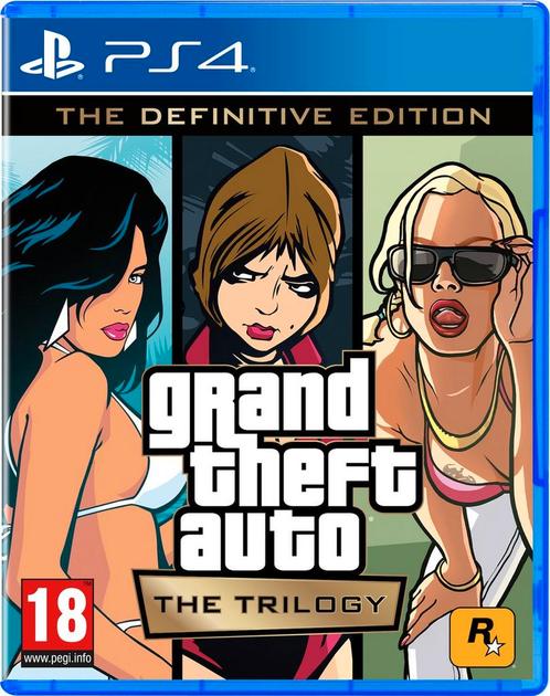 Playstation 4 Grand Theft Auto: The Trilogy [Definitive Edit, Spelcomputers en Games, Games | Sony PlayStation 4, Zo goed als nieuw