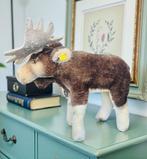 Steiff - Pluche dier Steiff Moosy / Mossy – Mohair Elk –, Antiek en Kunst