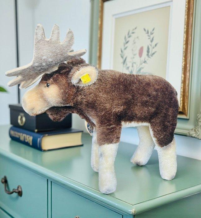 Steiff - Pluche dier Steiff Moosy / Mossy – Mohair Elk –, Antiek en Kunst, Antiek | Speelgoed