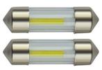 C5W autolamp 2 stuks | LED festoon 31mm | COB warmwit 3000K, Nieuw, Verzenden