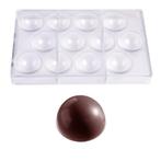 Chocolade Holvorm Chocolate World Halve Bol (12x) Ø50mm**, Hobby en Vrije tijd, Taarten en Cupcakes maken, Verzenden, Nieuw