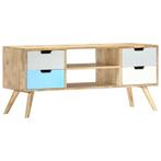 vidaXL Tv-meubel 110x35x48 cm massief mangohout, Huis en Inrichting, Kasten | Televisiemeubels, 100 tot 150 cm, Verzenden, Nieuw
