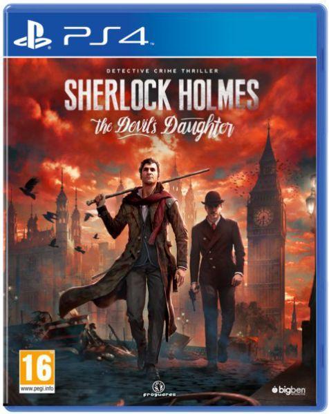 Sherlock Holmes The Devils Daughter-Standaard (PlayStation, Spelcomputers en Games, Games | Sony PlayStation 4, Zo goed als nieuw