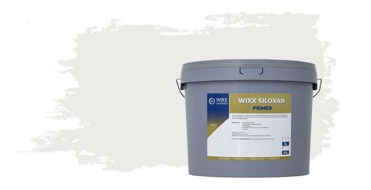Wixx Siloxan Buitenprimer RAL 9003 | Signaalwit 10L, Doe-het-zelf en Verbouw, Verf, Beits en Lak, Verf, Wit, Nieuw, 5 tot 10 liter
