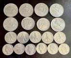 Italië, Republiek 1 - 2 -5 - 10 Lire (19 monete) 1948-1950, Postzegels en Munten, Munten | Europa | Niet-Euromunten