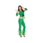 Groen disco kostuum voor dames - Abba kleding