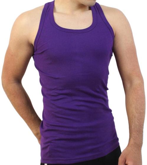 Bonanza hemd - Regular - 100% katoen - paars, Kleding | Heren, Ondergoed, Verzenden