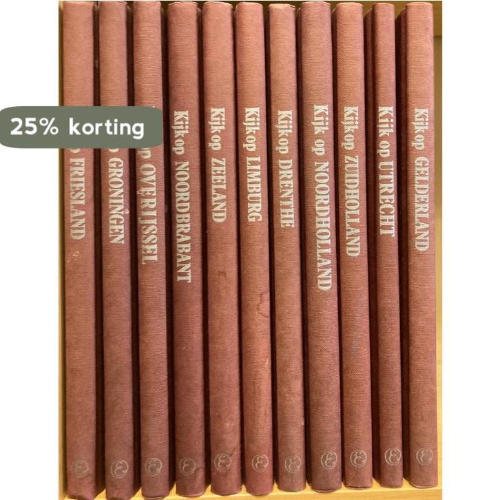 Kijk op Nederland - volledige reeks / Kijk op Nederland, Boeken, Overige Boeken, Gelezen, Verzenden