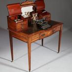 Antieke bureau zeer elegant palissander damesbureau rijk ing, Ophalen of Verzenden