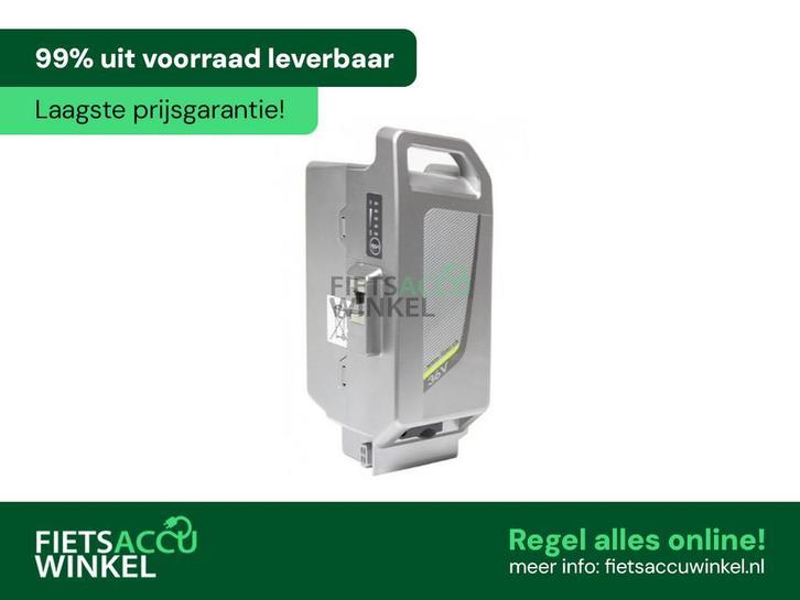 Panasonic fietsaccu Next Generation 36 Volt 18 Ah (zilver), Fietsen en Brommers, Fietsonderdelen, Algemeen, Overige typen, Nieuw