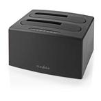 Harde schijf docking station | Nedis | 2x 2.5 en 3.5, Verzenden, Nieuw, Nedis