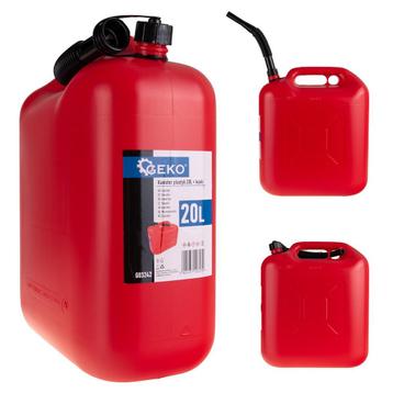 Jerrycan 20 Liter - Kunststof Vloeistofkan - Brandstof Kan - beschikbaar voor biedingen