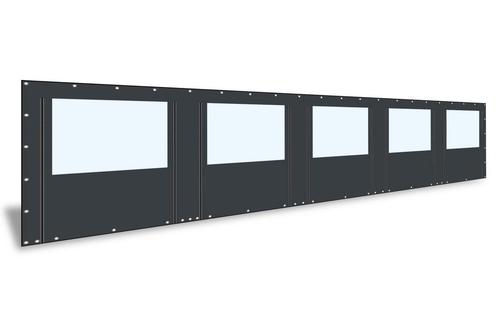 PVC zijwand raam en ritsen 10m breed-250cm hoog-kies je k..., Tuin en Terras, Partytenten, Nieuw, Verzenden