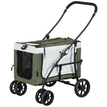 TRUUSK 2 In 1 Hondenwagen Hondenbuggy Opvouwbaar Voor Honden beschikbaar voor biedingen