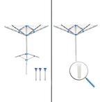ProPlus Compacte 4-armige droogmolen - Ø 150 x 140 cm - I.., Tuin en Terras, Ophalen of Verzenden, Nieuw