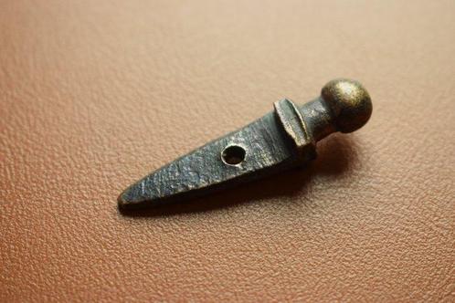 Oud-Romeins, Keizerrijk Brons Gladiator Amulet, Sieraden, Tassen en Uiterlijk, Antieke sieraden